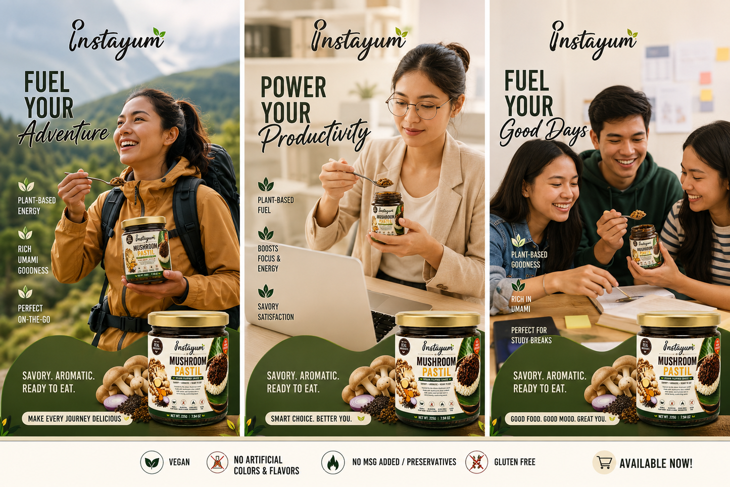 Instayum Mushroom Pastil (225g)