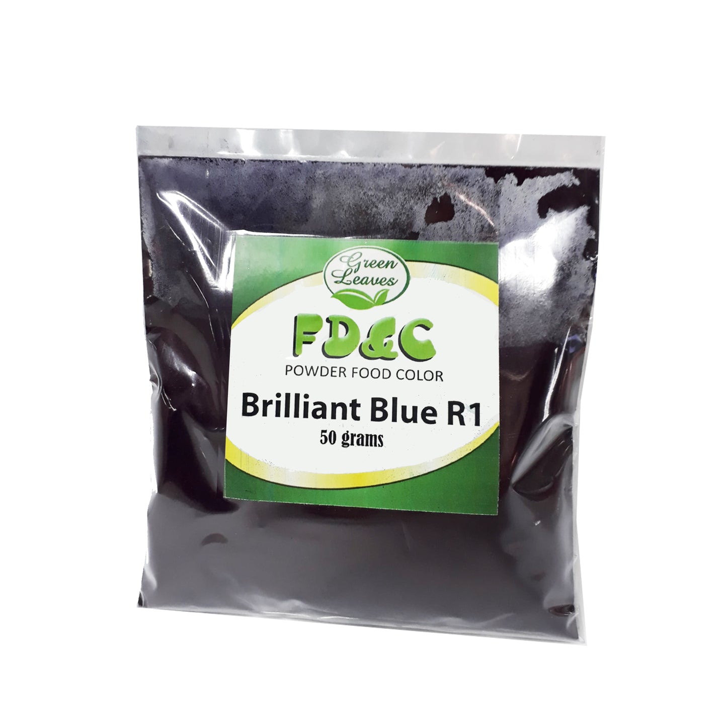 Feuilles vertes Colorant alimentaire pur FD & C Bleu brillant 1