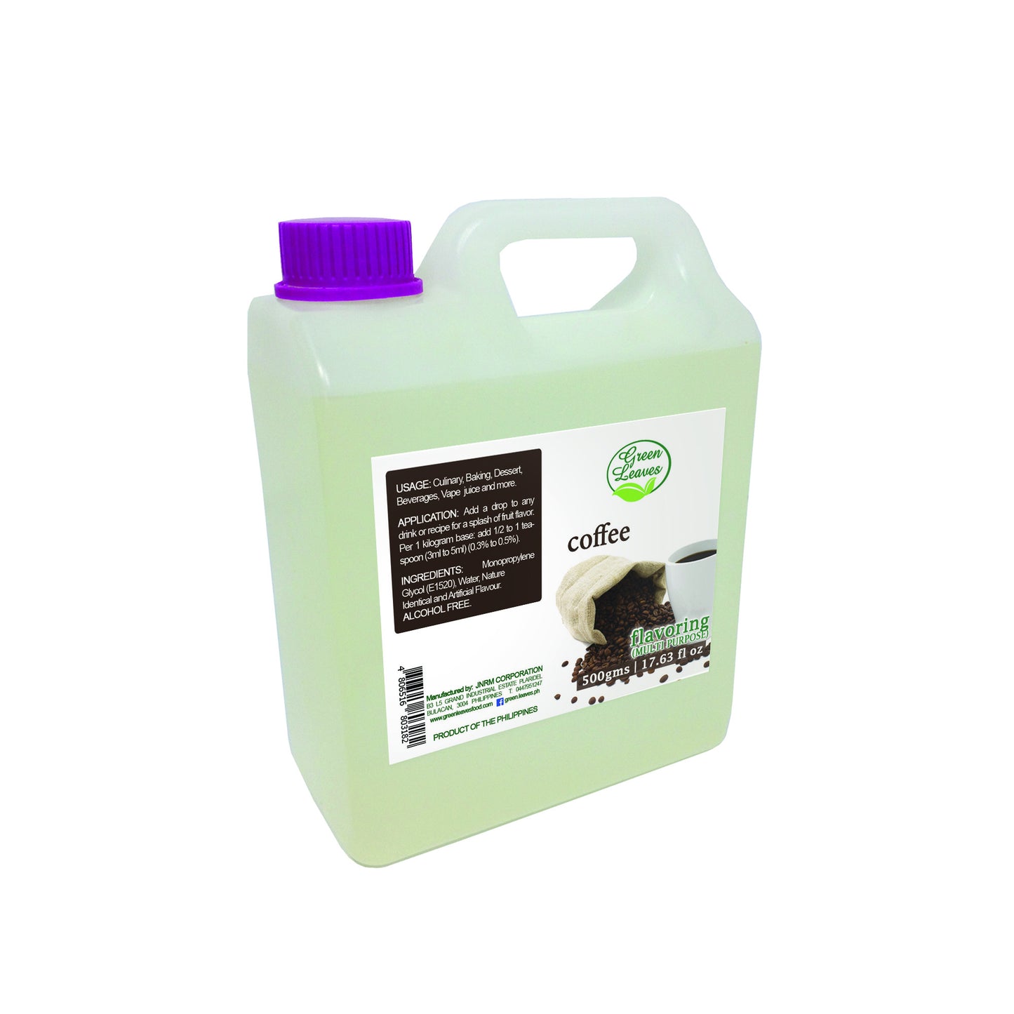 خلاصة نكهة القهوة المركزة متعددة الأغراض من جرين ليفز