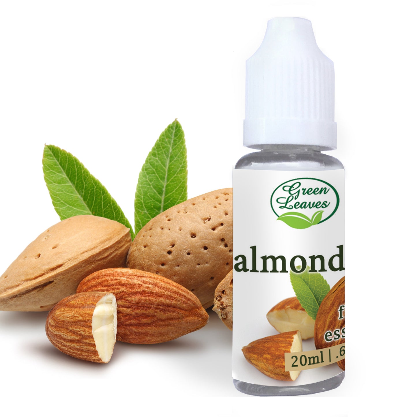 Essence aromatique multi-usages concentrée d'amandes à feuilles vertes