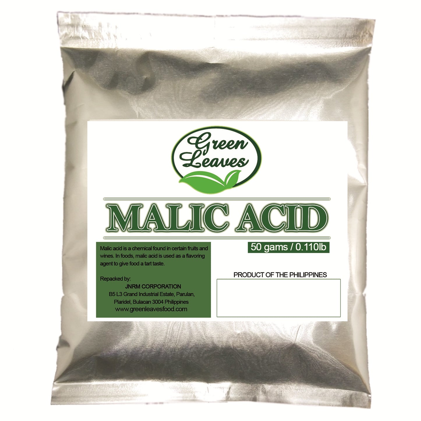 Acide malique 50 grammes