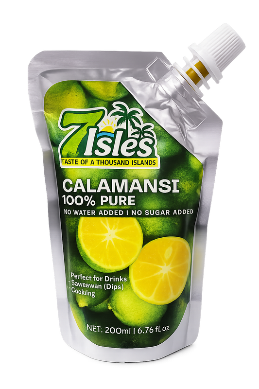 7 Isles 100% Pure Calamansi Puree – No Water Added | No Sugar Added | Natural Citrus Juice Concentrate | 200ml