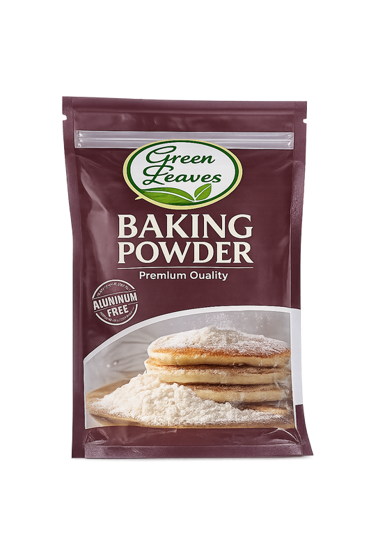 Green Leaves Double-Acting Aluminum-Free Baking Powder – 37 g