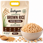 Instayum Organic Brown Rice Puffed Cereal 300g | Gluten-Free, Plant-Based Healthy Breakfast & Snack