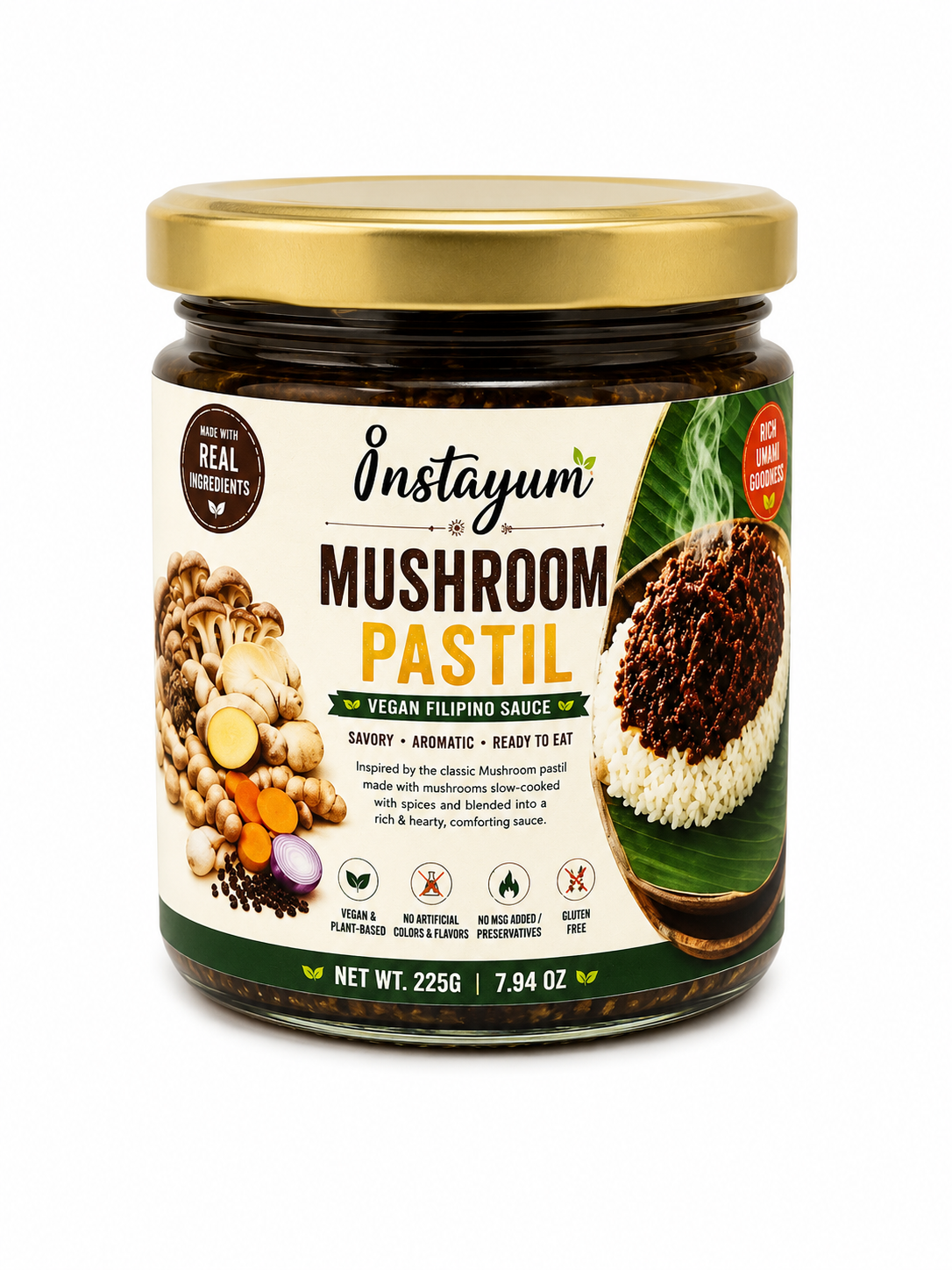 Instayum Mushroom Pastil (225g)