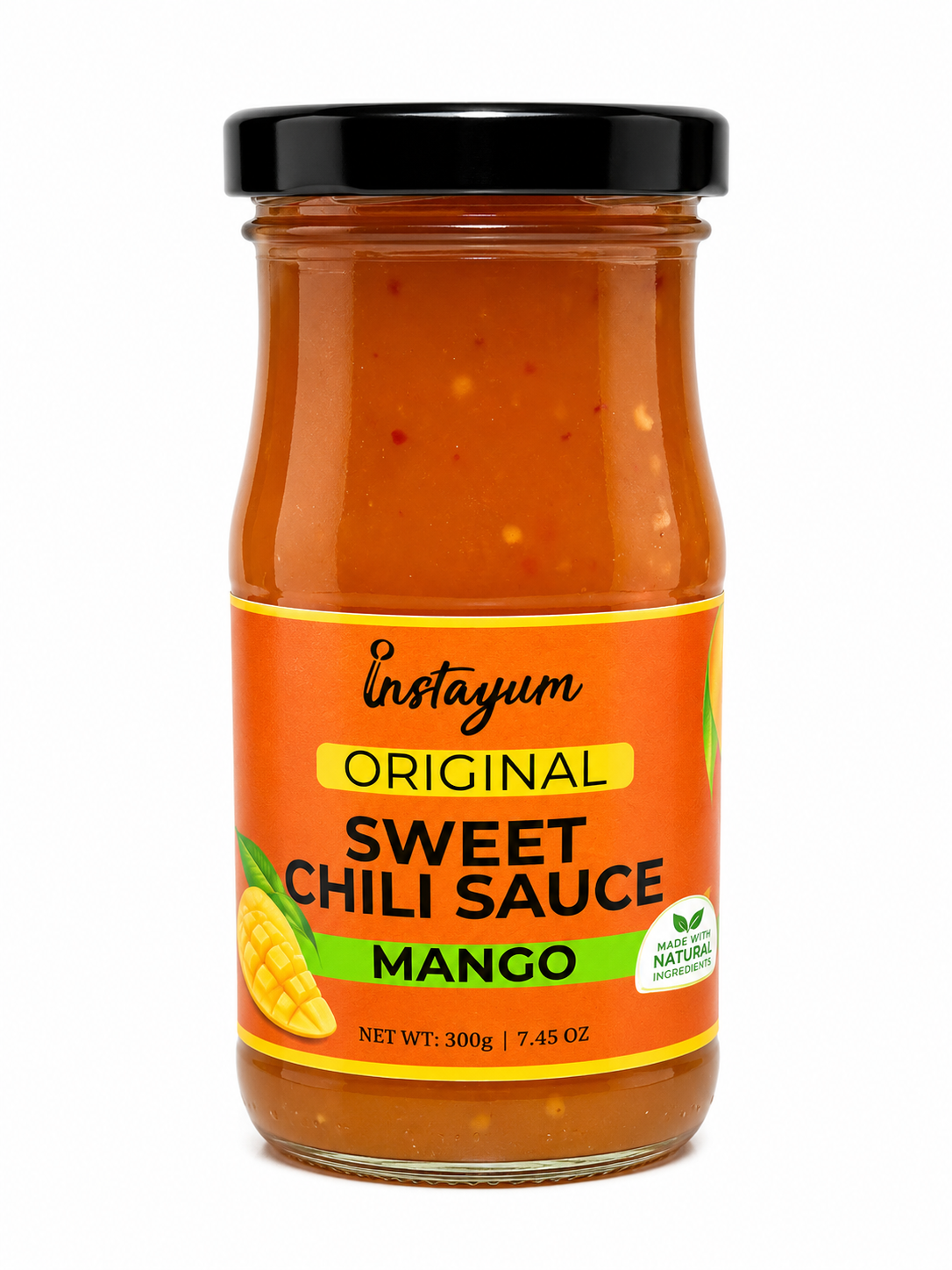 Instayum Original Sweet Chili Mango Sauce | Sweet, Spicy & Fruity Flavor | 300g