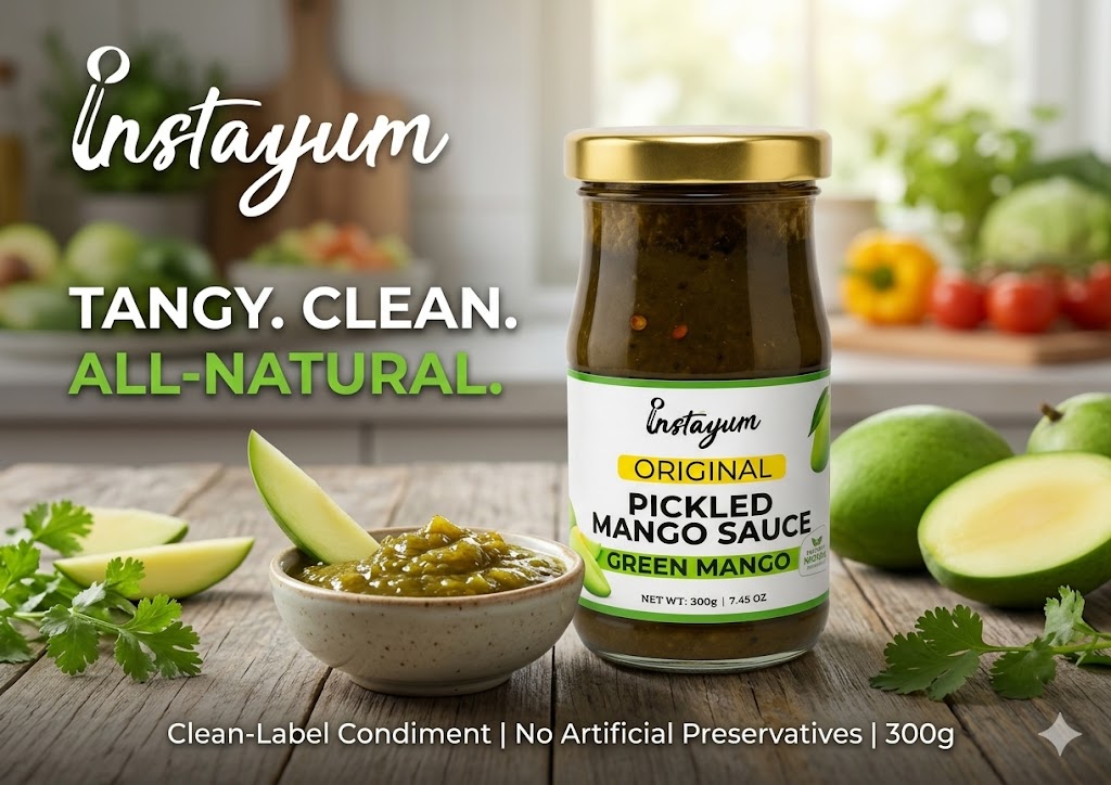 Instayum Original Pickled Green Mango Sauce (300g)