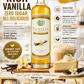 Green Leaves Sugar-Free Vanilla Flavoring Syrup 800ml | Premium Gourmet Syrup for Coffee, Milk Tea, Desserts & Baking