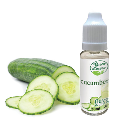 Green Leaves Concentrated Cucumber Multi-purpose Flavor Essence 30ML - 1Gallon