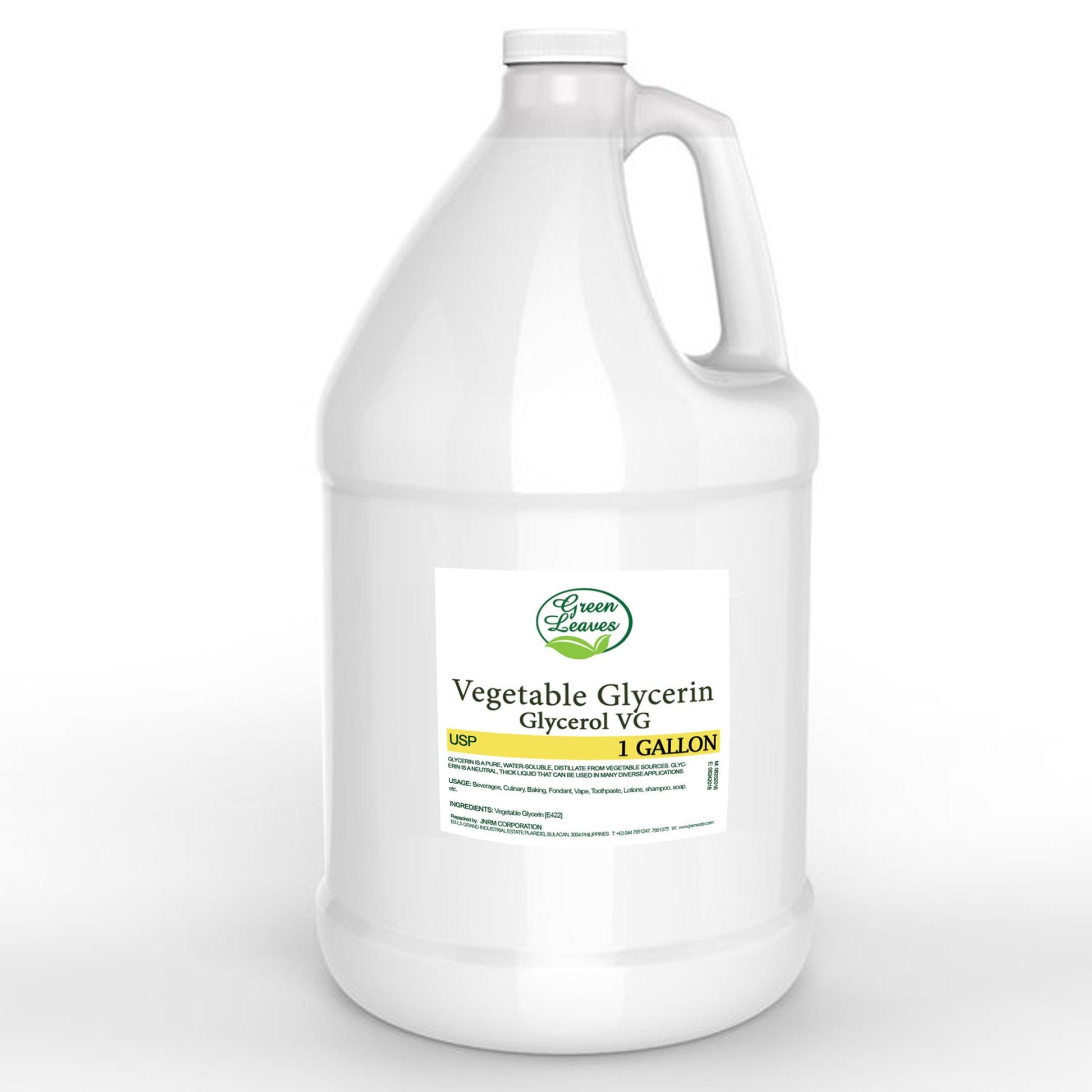 Green Leaves Natural Vegetable Glycerin Glycerol VG JNRM Corporation Green Leaves Natural Vegetable Glycerin Glycerol VG JNRM Corporation
