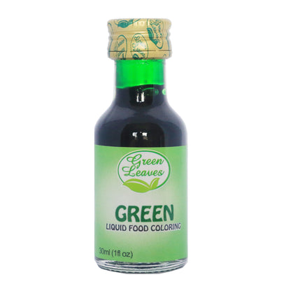Feuilles vertes Colorant alimentaire liquide vert