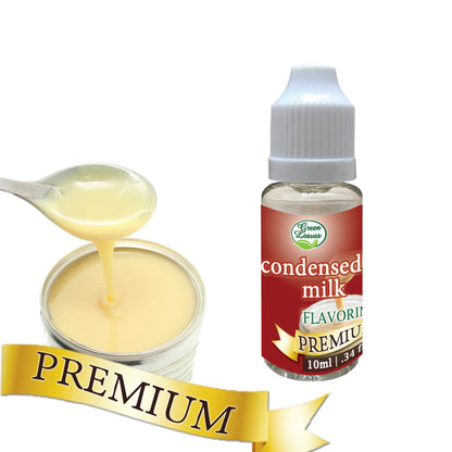 Saveur de lait concentré aux feuilles vertes de qualité supérieure