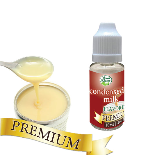 Premium Green Leaves Condensed Milk Flavor