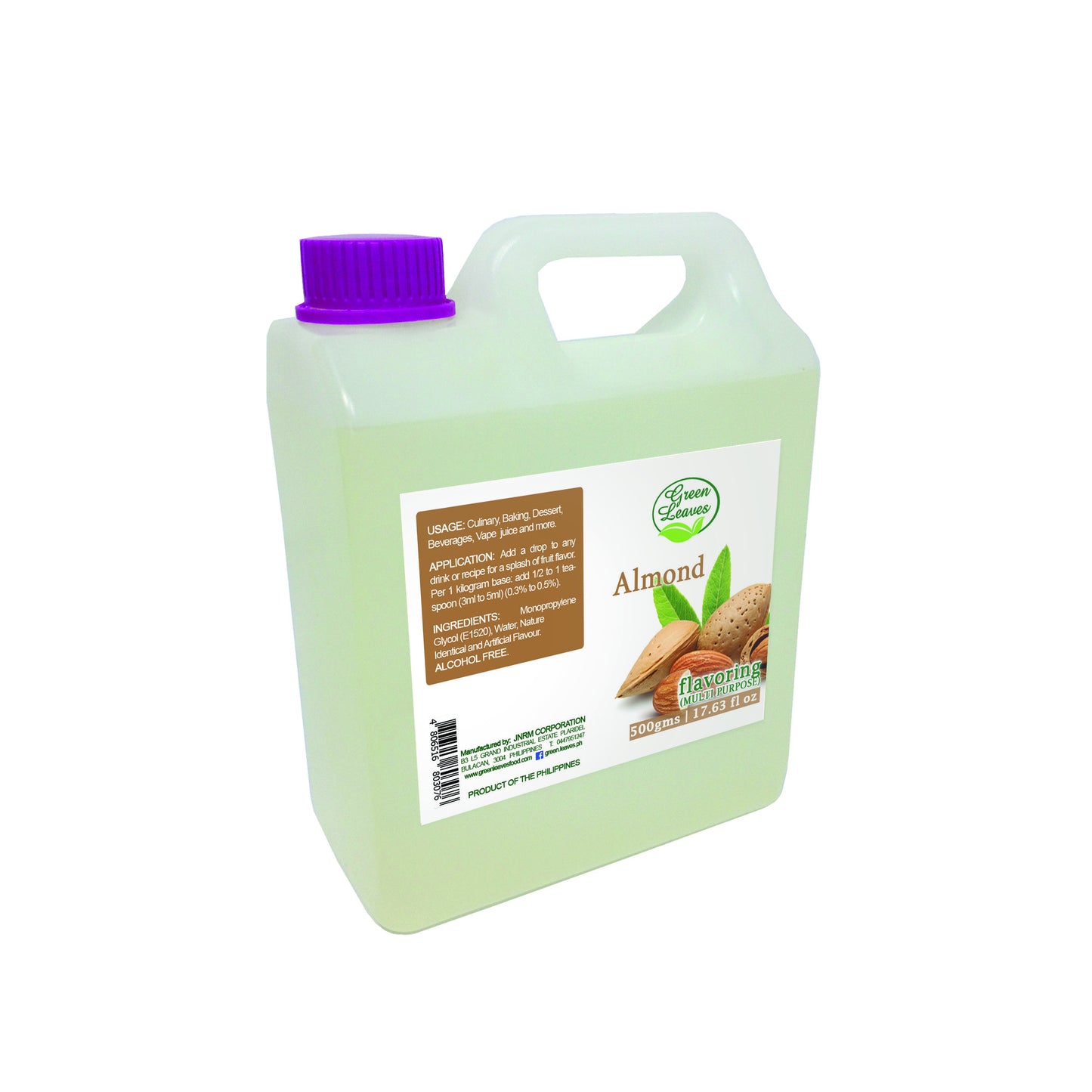 Green Leaves Concentrated Almond Multi-purpose Flavor Essence 30ml - 1Gallon