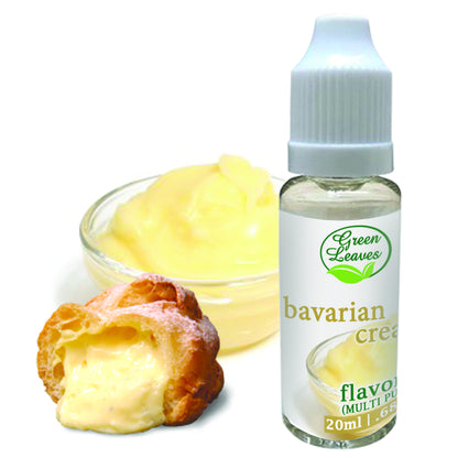 Green Leaves Concentrated Bavarian Cream Multi-purpose Flavor Essence 30ML - 1Gallon