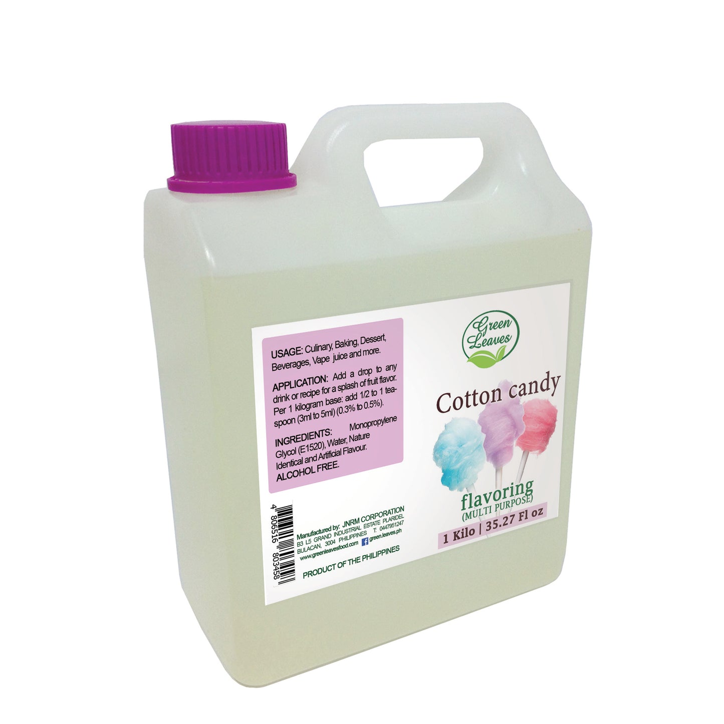 Green Leaves Cotton Candy Multi-purpose Flavor Essence