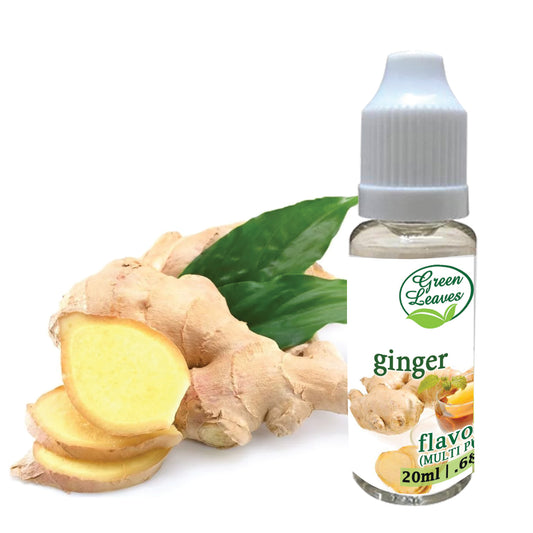 Green Leaves Concentrated Ginger Multi-purpose Flavor Essence 30ML - 1Gallon