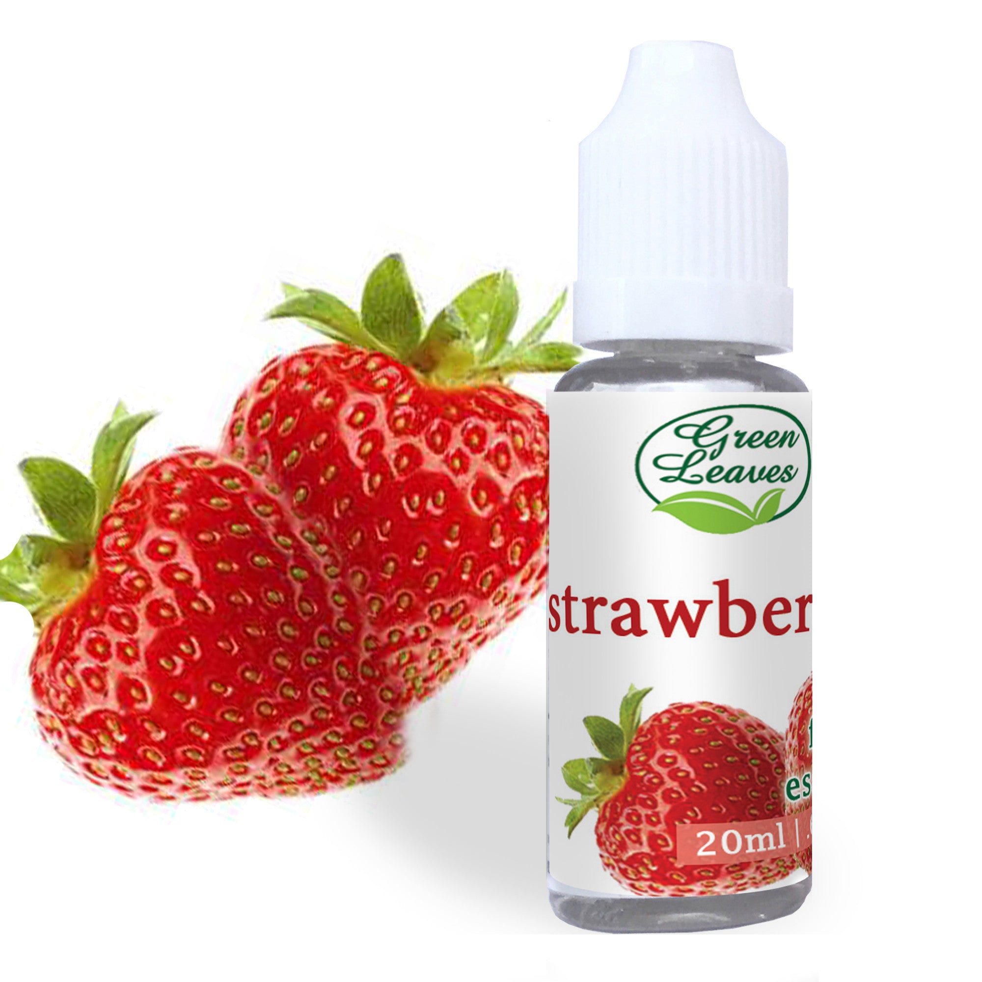 Essence concentrée d'arôme multi-usages de fraise à feuilles vertes