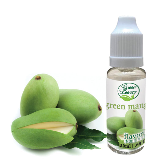 Green Leaves Concentrated Green Mango Multi-purpose Flavor Essence 30ML - 1Gallon