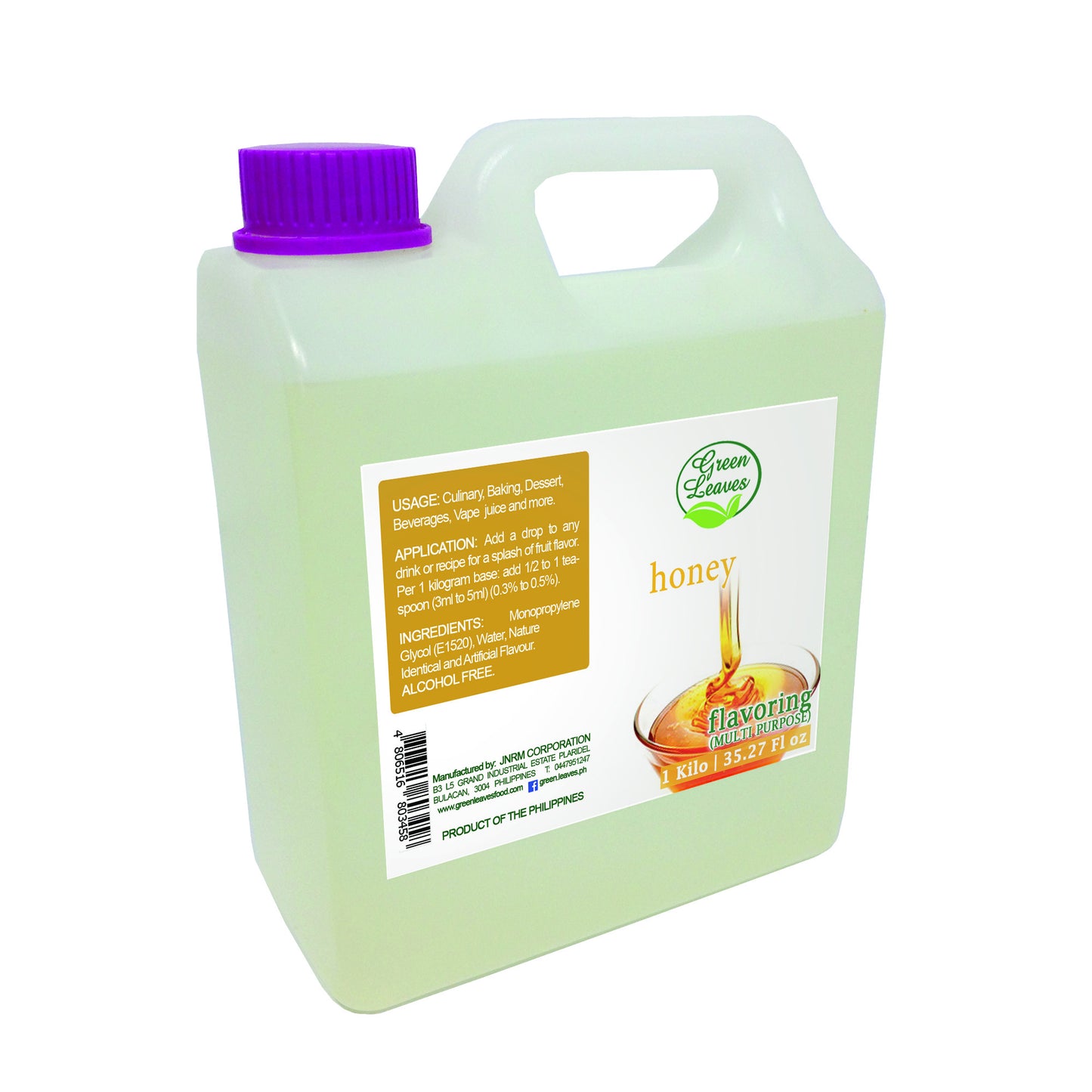 Green Leaves Concentrated Honey Multi-purpose Flavor Essence 30ML - 1Gallon