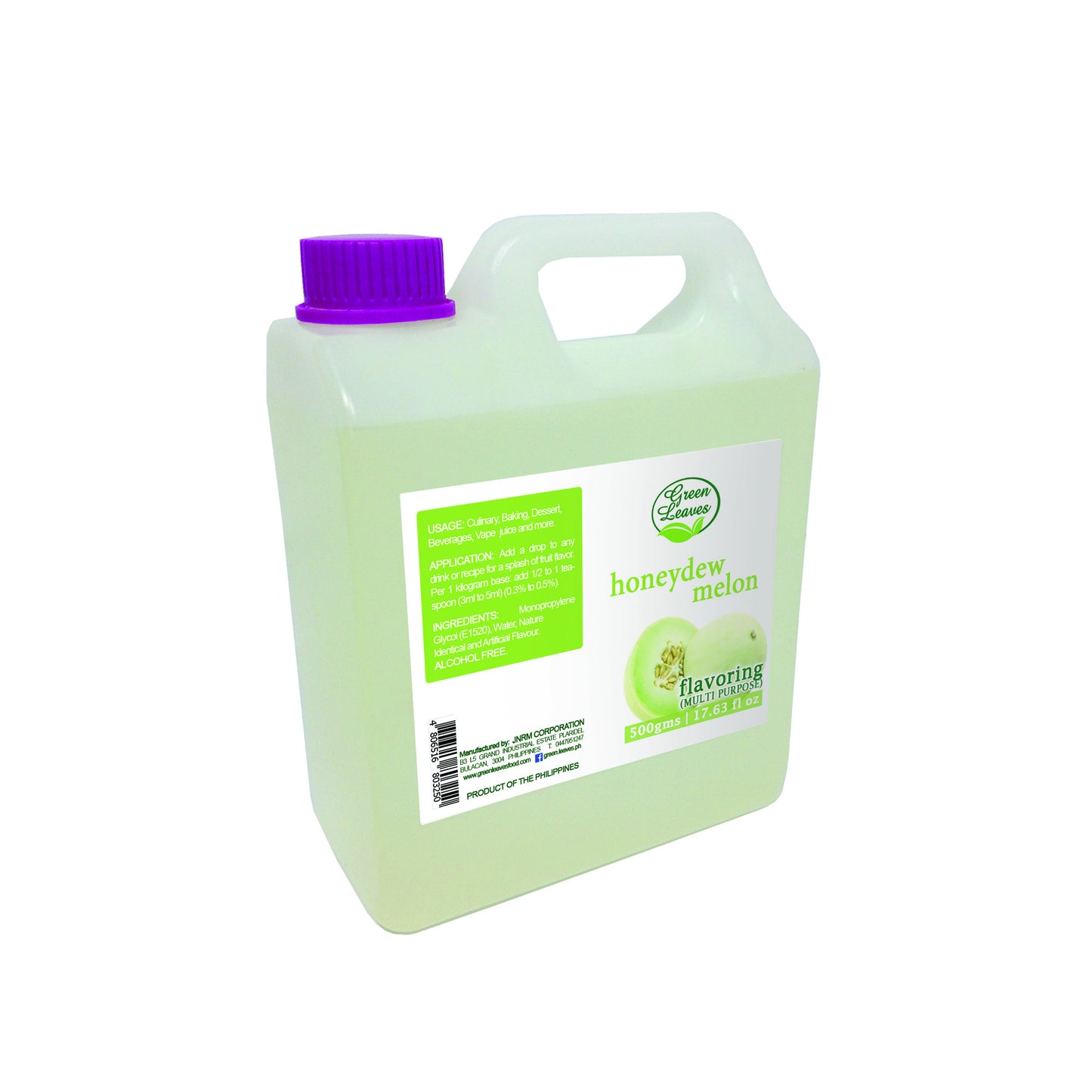 Green Leaves Concentrated Honeydew Melon Multi-purpose Flavor Essence 30ML - 1Gallon