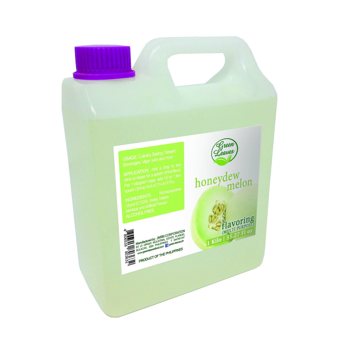 Green Leaves Concentrated Honeydew Melon Multi-purpose Flavor Essence 30ML - 1Gallon