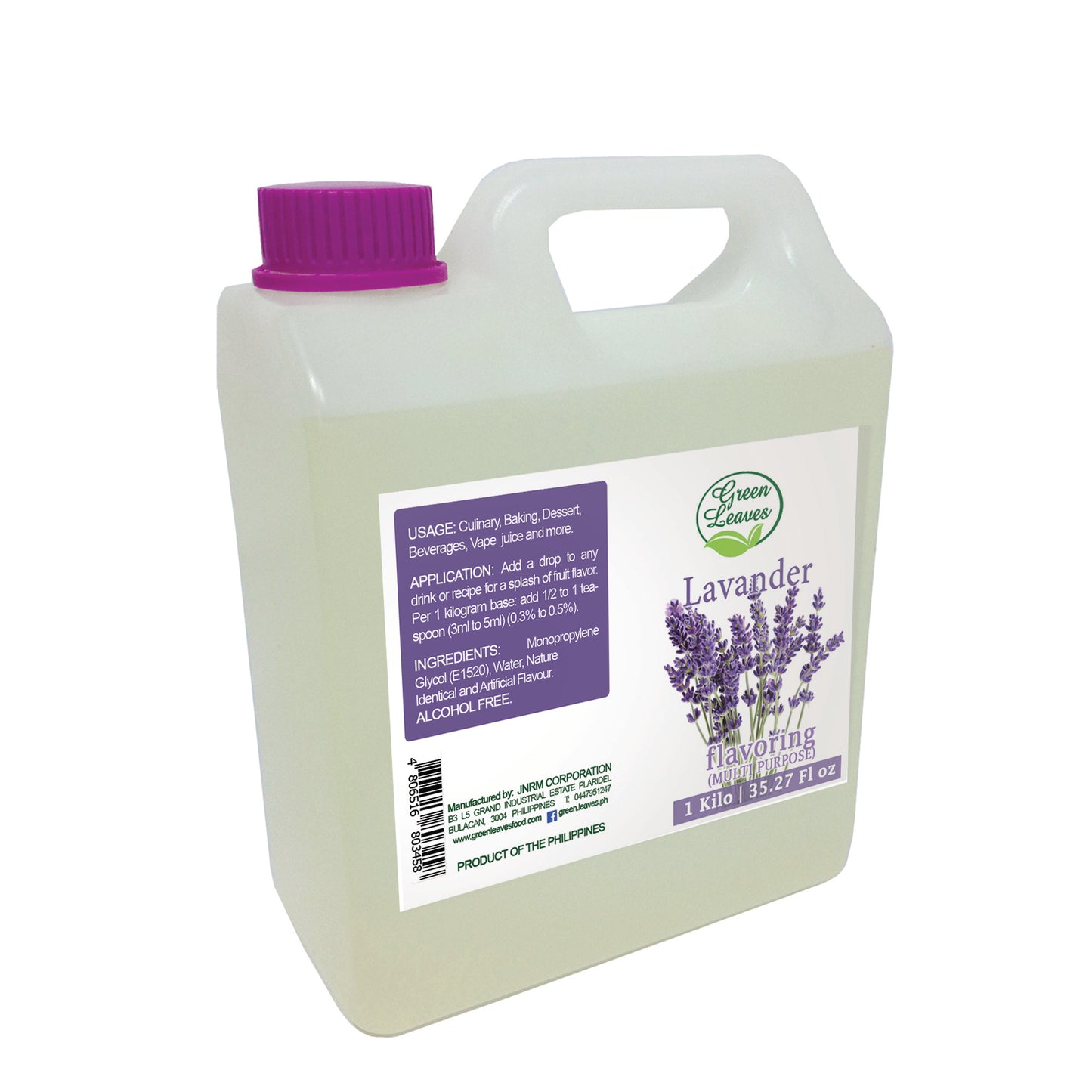 Green Leaves Concentrated Lavender Multi-purpose Flavor Essence 30ML - 1Gallon