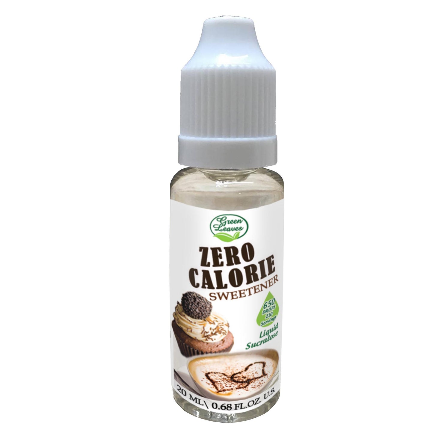 Green Leaves Concentrated ZERO Calorie Liquid Sucralose Sweetener JNRM Corporation Green Leaves Concentrated ZERO Calorie Liquid Sucralose Sweetener JNRM Corporation