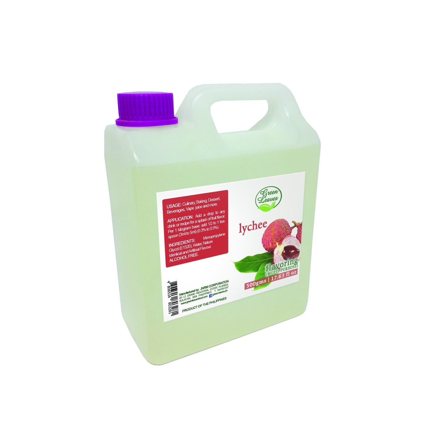 Green Leaves Concentrated Lychee Multi-purpose Flavor Essence 30ML - 1Gallon