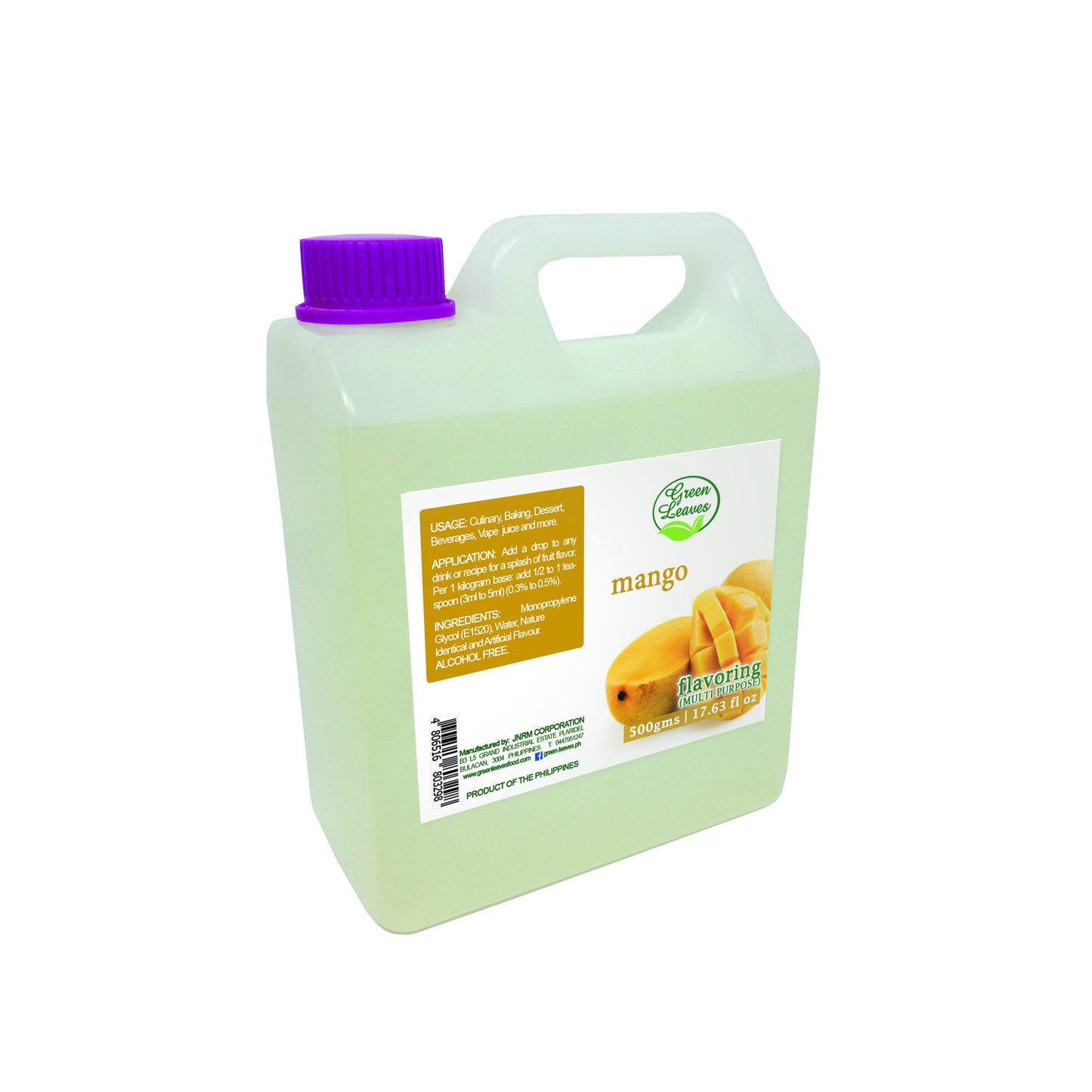 Green Leaves Concentrated Mango Multi-purpose Flavor Essence 30ml - 1 Gallon