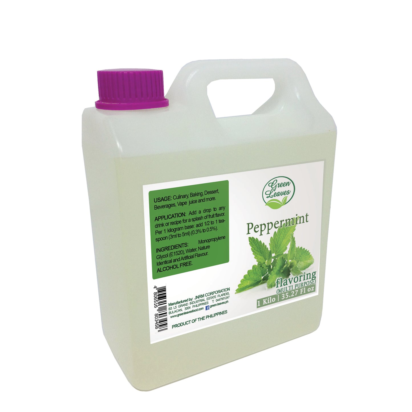 Green Leaves Concentrated Peppermint Multi-purpose Flavor Essence