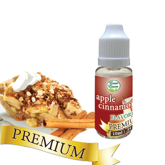 Premium Green Leaves Apple Cinnamon Flavor