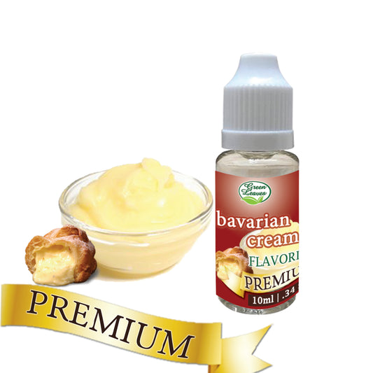 Premium Green Leaves Bavarian Cream Flavor