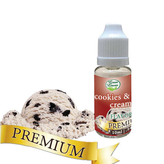 Premium Green Leaves Cookies and Cream Flavor