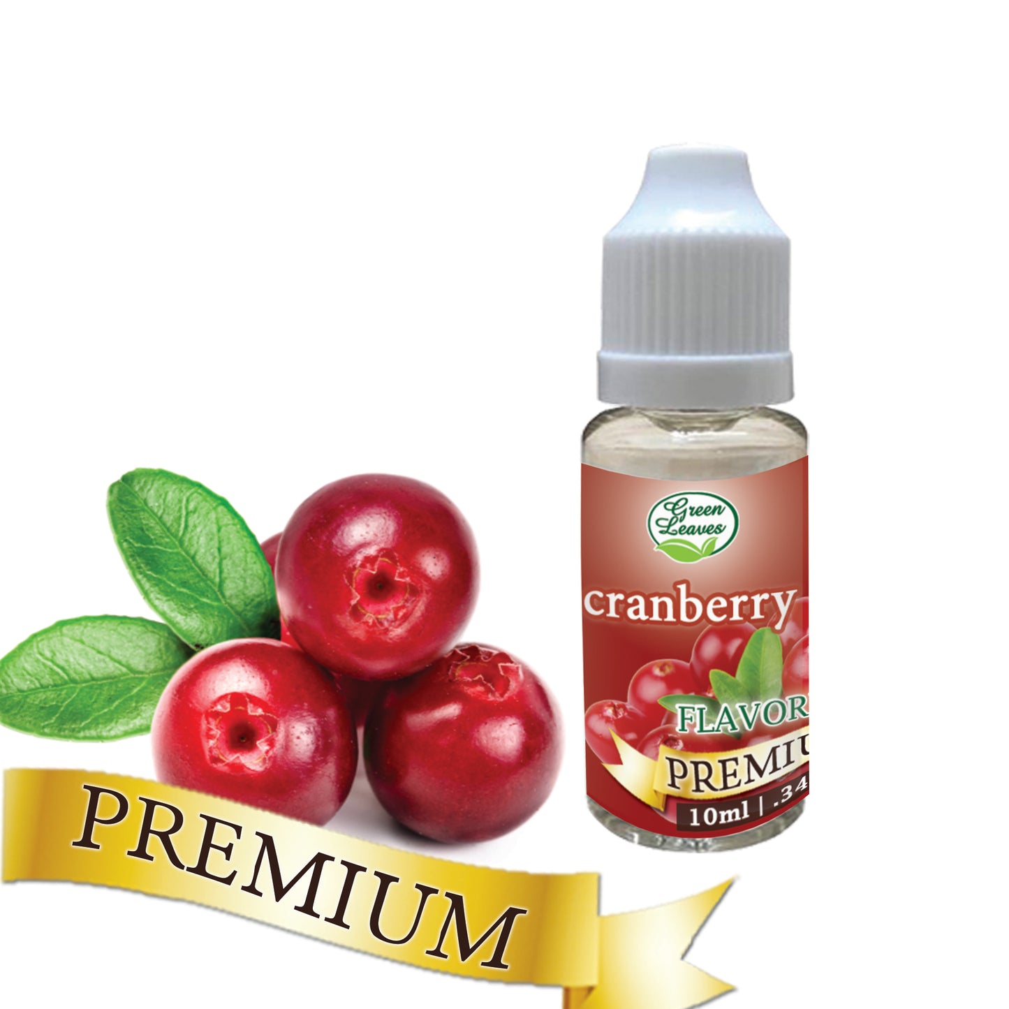 Premium Green Leaves Cranberry Flavor