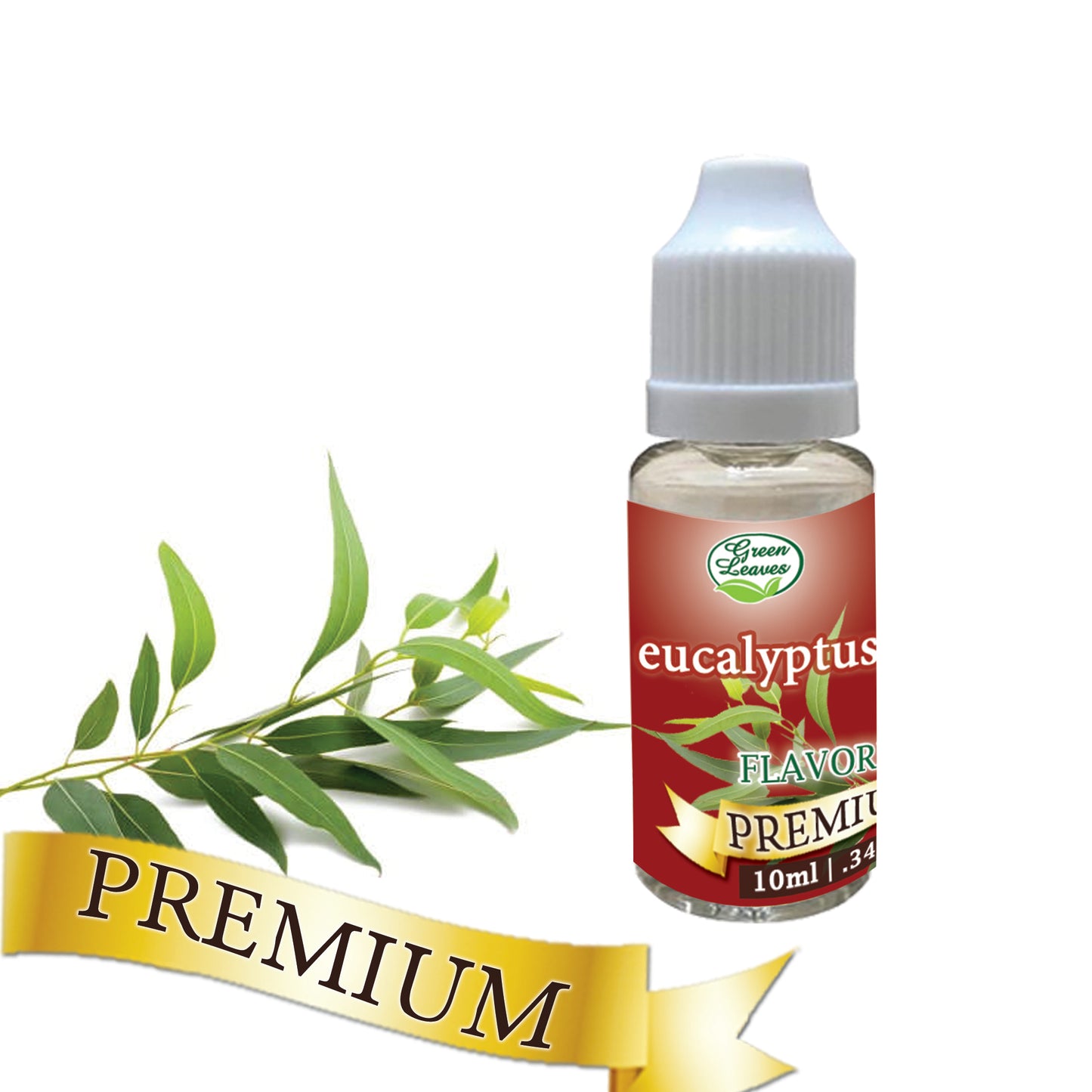 Premium Green Leaves Eucalyptus Flavor