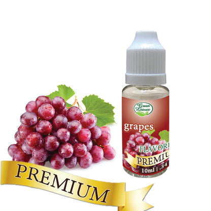 Premium Green Leaves Grapes Flavor