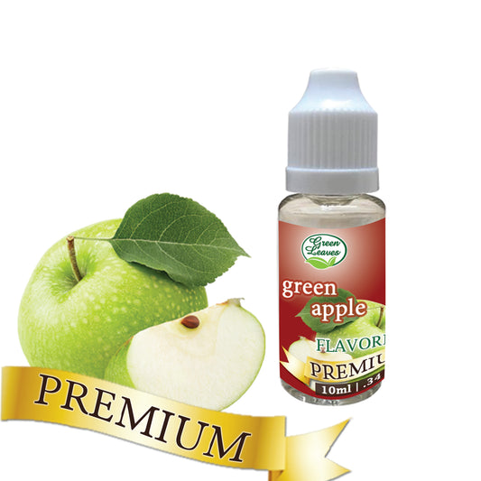 Premium Green Leaves Green Apple Flavor