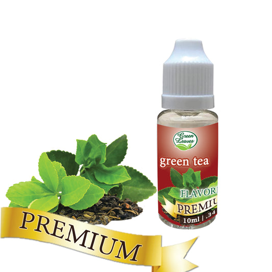 Premium Green Leaves Green Tea Flavor