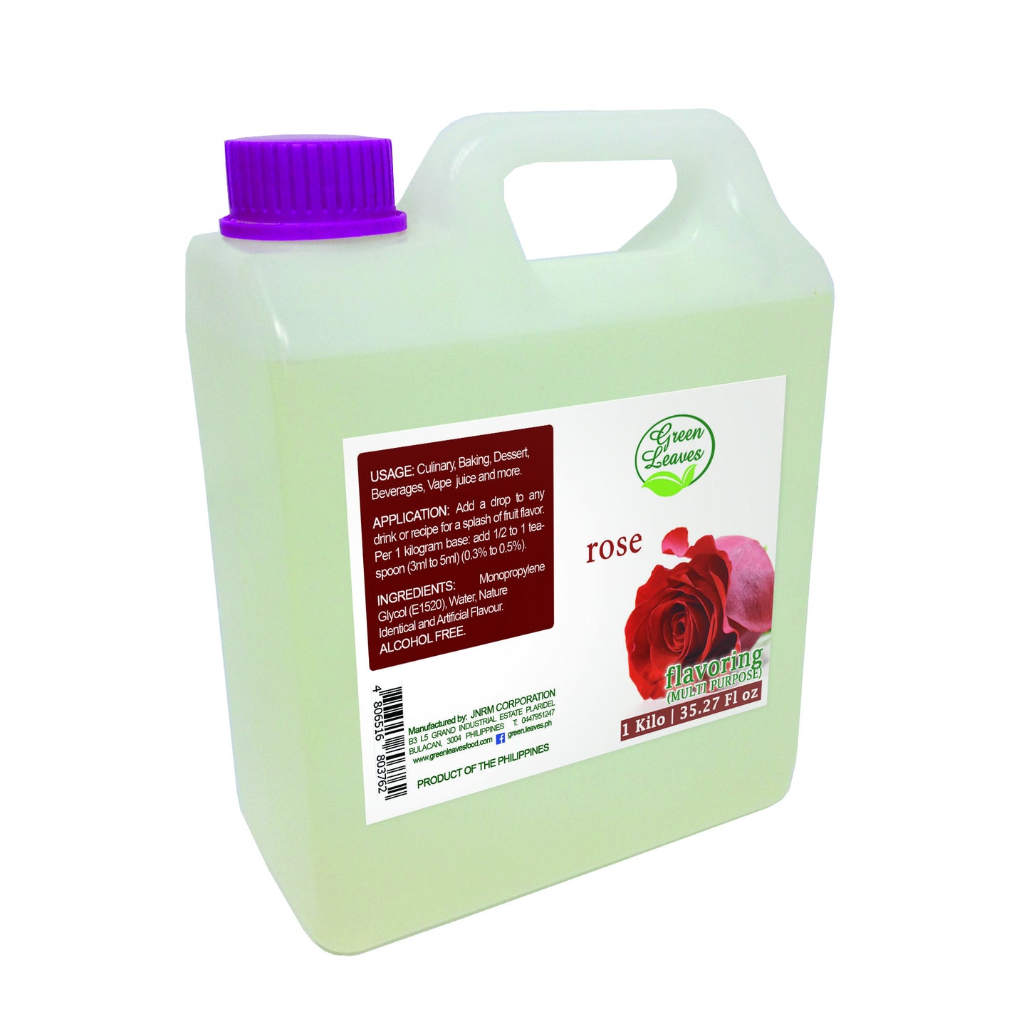 Green Leaves Concentrated Rose Multi-purpose Flavor Essence