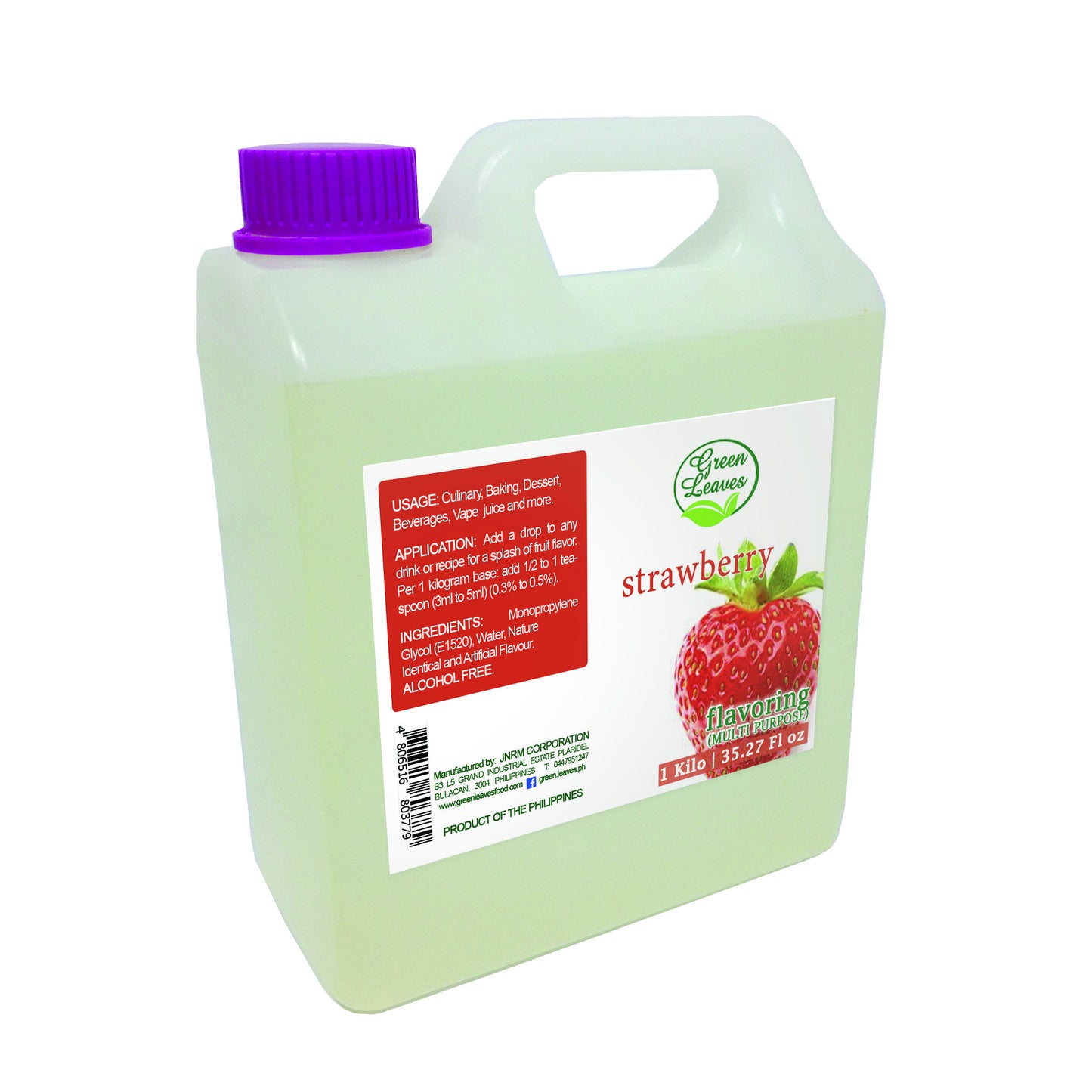 Green Leaves Concentrated Strawberry Multi-purpose Flavor Essence